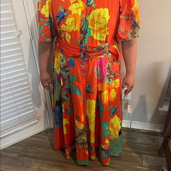 Christopher John Rodgers dress 28w/30w - Picture 3 of 4